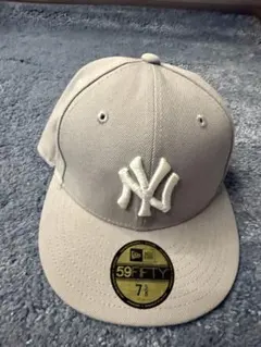 New Era 59FIFTY NY Yankees グレー 7 5/8 — image 1