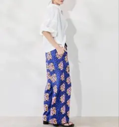 coen スザンヌコラボワイドパンツ イージーパンツ — image 1