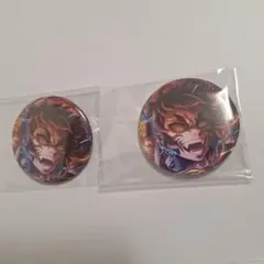 鬼滅の刃 無限城編 ホログラム缶バッジ 獪岳 2点 — image 1