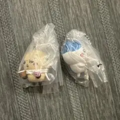 ちいかわ マスコット 2種セット（ラッコ、ハチワレ） — image 1