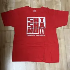 SHISHAMO Tシャツ レッド Lサイズ — image 1