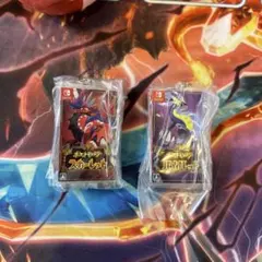 ポケセンターオンライン　スカーレット　バイオレット ゲームカードキーホルダー — image 1