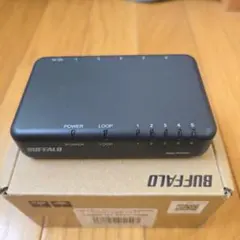 BUFFALO 有線ハブ LSW6-GT-5EPL/NBK 5ポート — image 1