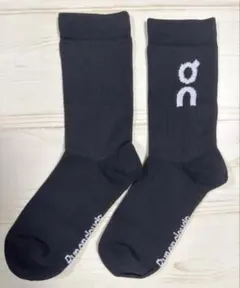 ON オン ランニング ソックス 靴下 黒 ブラック — image 1