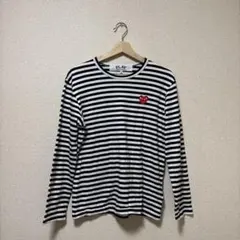 ♫PLAY COMME des GARCONS ボーダー長袖Tシャツ — image 1