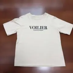 Bonjour Sagan パール付きロゴTシャツ — image 1