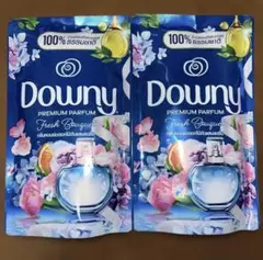 Downy濃縮柔軟剤 フレッシュブーケの香り＊470ml×2個 — image 1