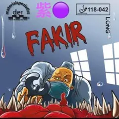 紫　OX 卓球　粒高　粒　ラバー　イボ　FAKIR 人気　スポーツ　カラー — image 1