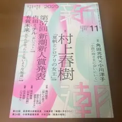 新潮 2025年11月号 — image 1