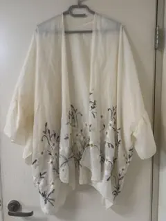 r.p.s 花柄刺繍カーディガン アイボリー — image 1