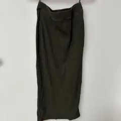 ユニクロ　タイトリブスカート　M — image 1