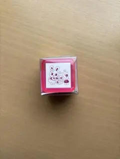 ミキハウス　購入特典　非売品　スタンプ　ピンク — image 1