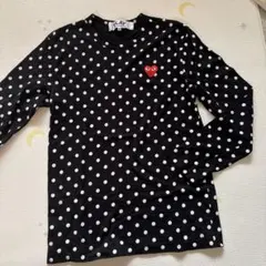 PLAY COMME des GARCONS ドット柄 長袖カットソー M — image 1
