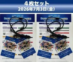 USJ 貸切ナイト ハッピープラス貸切ナイト 7/3 クレデンシャル　4名分 — image 1