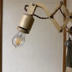 木製エジソン電球ブラケットライト — image 1