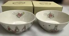 ピーターラビット サラダボウル 2個セット ボウル ペアボウル 箱付き 未使用 — image 1