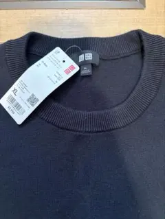UNIQLO ウォッシャブルストレッチミラノリブクルーネックセーター — image 1