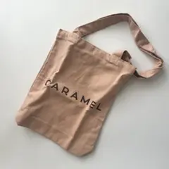 CARAMEL◇ロゴ入り キャンバス トートバッグ — image 1
