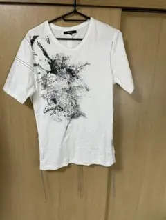 SHELLAC グラフィックプリント Tシャツ サイズ44 ホワイト 半袖 — image 1
