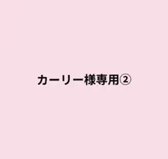 カーリー様専用ページ② — image 1