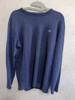 LACOSTE ネイビー トレーナー Lサイズ — image 1