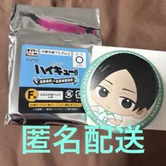 ハイキュー タイトくじ F賞 ふわふわ缶バッジ 国見 英 — image 1