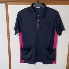 infirmiere ポロシャツ ネイビー ピンク — image 1
