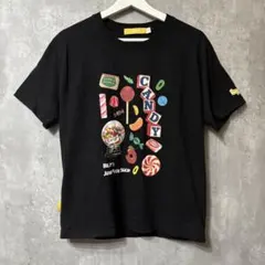 MAIN BOOTH キャンディプリント Tシャツ ブラック Sサイズ — image 1