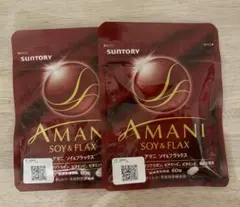 SUNTORY AMANI SOY & FLAX 60粒 2袋 — image 1