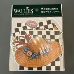 ⑮WALLIES ウォーリーズ ペーパーシール 5枚セット ガーデンモチーフ — image 1