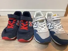 New Balance 373 996キッズスニーカー 2足セット — image 1