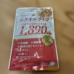 エクオルライフ 大豆イソフラボン 60粒 — image 1