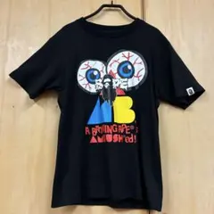 A BATHING APE x AMBUSH コラボ TシャツブラックサイズS — image 1