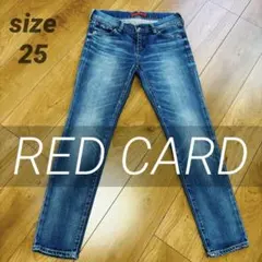 RED CARD レッドカード スキニーデニム 25インチ 76594 — image 1