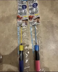 ダイソー 穴釣り用 ミニロッド　2本 新品未使用 — image 1
