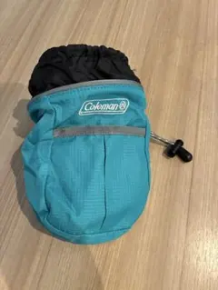 【美品】Coleman アウトドアポーチ チョークバック　ターコイズ — image 1
