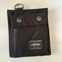 PORTER TANKER ブラック 二つ折り財布 — image 1