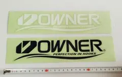 釣具 OWNER ステッカー 2点セット — image 1