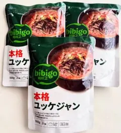 bibigo 本格ユッケジャン 500g 2人前×3個セット レトルト — image 1