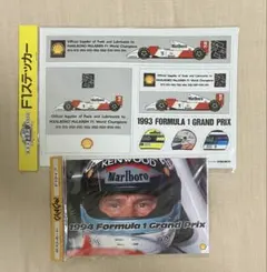 マクラーレン　ステッカー　ハッキネン　ポストカード — image 1