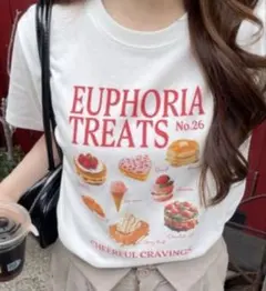 【WEGO】ウィゴー プリント半袖Tシャツ ホワイト Mサイズ — image 1