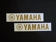 ヤマハ　ステッカー　【ゴールド】 — image 1