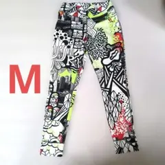 Reebok リーボック 総柄 レギンス スパッツ — image 1