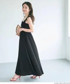 coca レディース クレープシャーリングワンピース M — image 1
