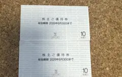 H2Oリテイリング株式優待券20枚 — image 1