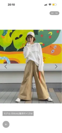 ◾︎ MODE NORM CORE ムラ染めポケタックパンツ◾︎キャメル◾︎L◾︎ — image 1