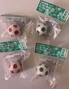 イワコーのサッカーボール型消しゴム — image 1