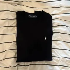 POLO ポロ ラルフローレン 黒ニット — image 1