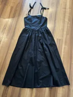 本日のみ最終値下げ新品タグ付きZARA ブラック キャミワンピース M — image 1