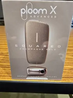 Ploom X ADVANCED 本体 スクエアド シャンパンゴールド 未開封 — image 1